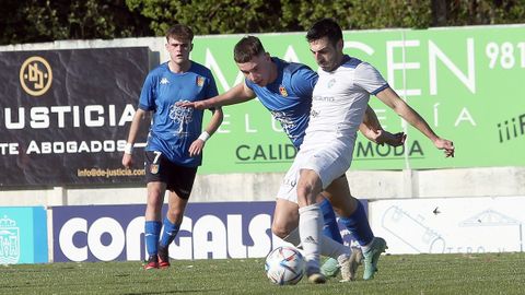 Partido de ftbol Preferente entre el Boiro y el As Pontes