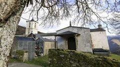 La iglesia de la parroquia de Meiraos es un lugar que se prev incluir en la ruta histrica