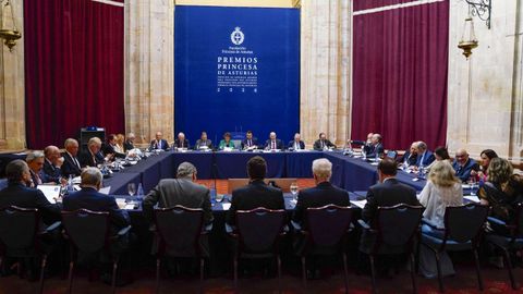 El jurado del Premio Princesa de Asturias de la Concordia