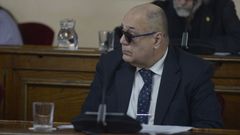 Waldir Sinisterra, durante un pleno del Concello de Lugo