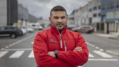 Diego Vilas es presidente de la asociaci�n de empresarios de Santa Comba desde el 2022