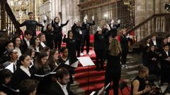 Concierto en la catedral de Ourense