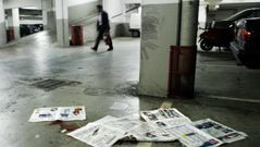 Salgado muri� tras el disparo dirigido a su cr�neo junto a la plaza 23 del garaje que usaba a diario.