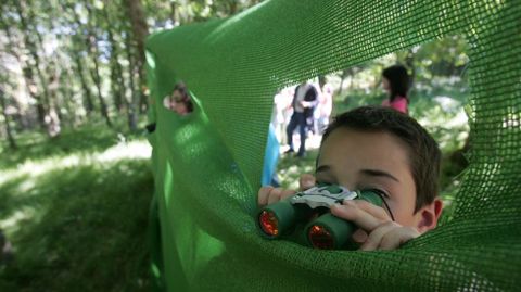 Actividades del Da Mundial del Medio Ambiente 2014 en un colegio lucense. Si queremos conservar el planeta mucho tiempo, debemos consumir con moderacin sus recursos