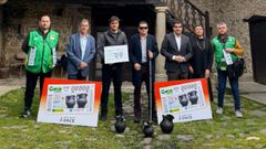 El boleto de la ONCE fue presentado en el centro de artesan�a Rectoral de Gundiv�s