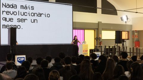 Marina G. Canedo, durante su participaci&oacute;n en la jornada inaugural del Interplay