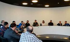 Crespo y Rodr�guez se reunieron con representantes de AED y hosteler�a de Lal�n para analizar el Cocido.