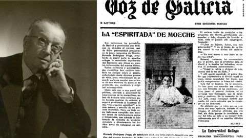 El forense Jos Garca Ramos que investig los hechos y reportaje con Manuela en 1925.