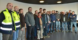 Cu��a apunt� a los operarios la relevancia de su labor en el buen funcionamiento de servicios municipales.