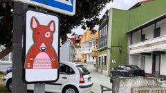 Los carteles de la campa�a.