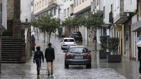 Avenida de Cervantes, en Viveiro