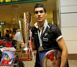David Chapela y Pablo Cacheda, con los reconocimientos del Europeo que lograron en el pasado 2012.
