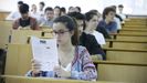 Examen de selectividad en Santiago  el curso pasado