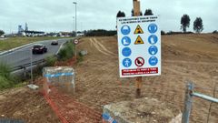 Las obras de la v�a �rtabra contin�an paralizadas en estos momentos.