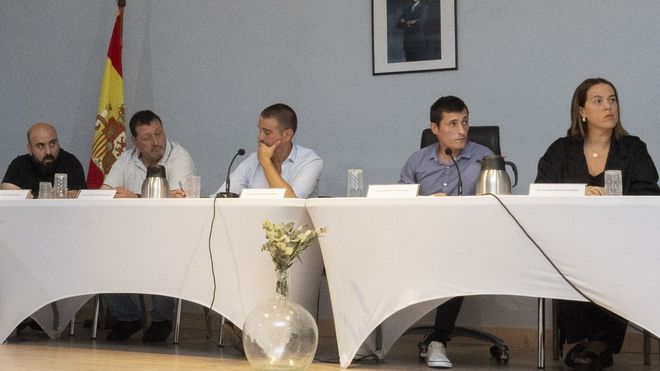 El grupo popular en el pleno de Fisterra