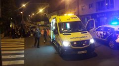 Fotograf�a de archivo de un atropello que se produjo en el 2018 en la avenida de Monforte, en Chantada