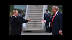 Vladimir Putin y Donald Trump durante su encuentro de agosto del a�o pasado en Alaska.