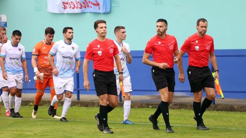 Partido de Tercera Federación entre el Boiro y el Compostela en el Campo municipal de Barraña