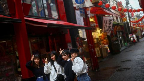 Chinatown de Yokohama, en el sur de Tokio.