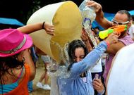 Os xogos e ba�os con auga non faltar�n na celebraci�n. 