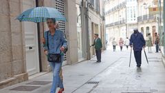 Lugo se reencuentra con la lluvia