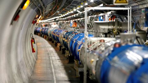 Imagen del actual acelerador de part�culas del CERN, aunque el futuro ser� mucho m�s ambicioso