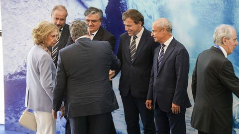 La reina Sofía preside el acto de clausura del Congreso de los Bancos de Alimentos.