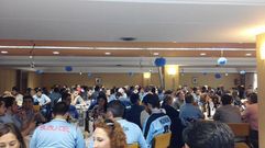 La mayor�a de las pe�as estuvieron representadas en el evento.