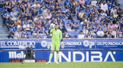 Leo Romn, en un partido del Oviedo en el Carlos Tartiere