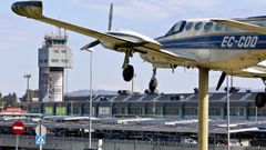 Imagen del aeropuerto de Peinador en Vigo