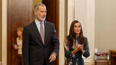 Los reyes Felipe VI y Letizia, en una imagen de archivo.