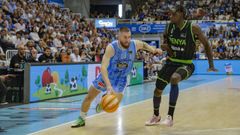 Mavra durante el partido ante el Joventut