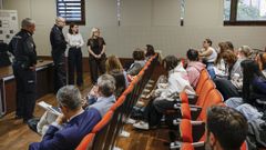 Policas e investigadoras participan en la jornada organizada por la Uvigo y la UNED