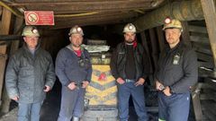 Los mineros encerrados en la Mina Miura