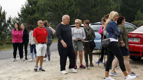 Andaina solidaria Congalsa POR EL MONTE DE A CUROTA