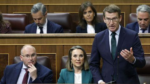Feijoo reta a S�nchez a explicar el rev�s del PSdeG el 18F y el presidente le ataca por su �confesi�n� con la amnist�a