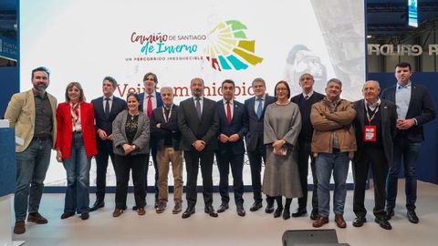 Presentaci�n del Cami�o de Inverno en el espacio de la Diputaci�n de Pontevedra en Fitur