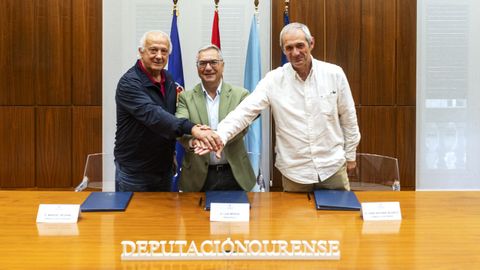 Manuel Seoane, Luis Menor y Jos� Antonio Blanco.