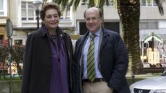 Elena Viturro, junto a Manuel Aguilar, su sucesor