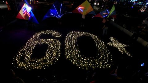 Celebracin de la Hora del Planeta en Cavite (Filipinas)