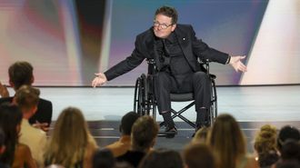 Michael Jo. Fox, en la gala