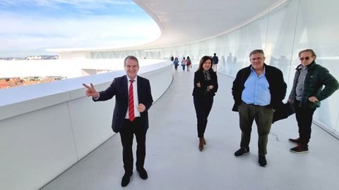 Visita de Caballero al Halo en febrero de este ao