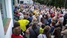 Vecinos de Palmeira, en Ribeira, se manifestaron en junio por la falta de mdicos