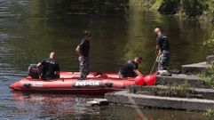 Recuperan el cad�ver del joven ahogado en el embalse de Velle.Recuperan el cad�ver del joven ahogado en el embalse de Velle
