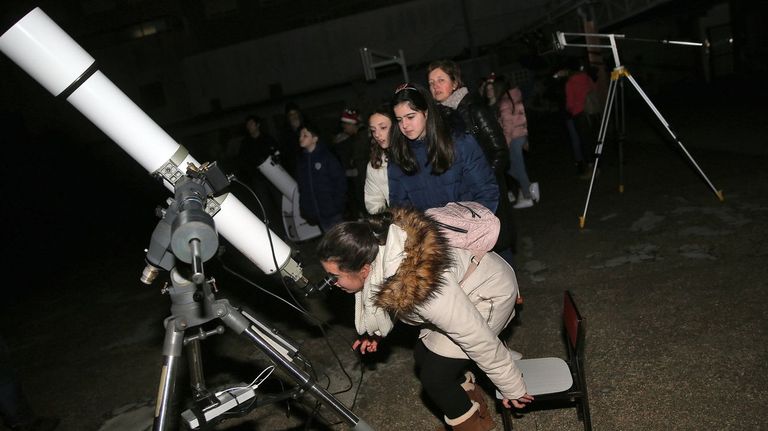 Una actividad de observaci�n de estrellas