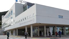 Foto de archivo del Hospital P�blico da Mari�a, en Burela, adonde fue trasladada la ba�ista rescatada en Area