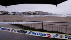 El temporal costero y de viento castiga A Coru�a