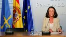 La portavoz del Ejecutivo asturiano y consejera de Derechos Sociales y Bienestar, Melania �lvarez