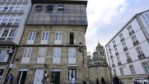 Viviendas tursticas en la Praza Maior de Lugo