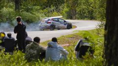 Shakedown de A Escusa en el primer d�a del VIII Rali de Pontevedra